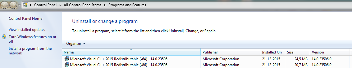 Microsoft Visual C++ 2015 Redistributable.PNG